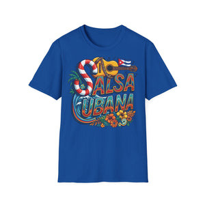Salsa Cubana Social Dance Tee — Wallet-Friendly T-Shirt