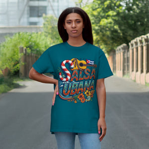 Salsa Cubana Dance T-shirt — Extra-Light Social Salsa Shirt