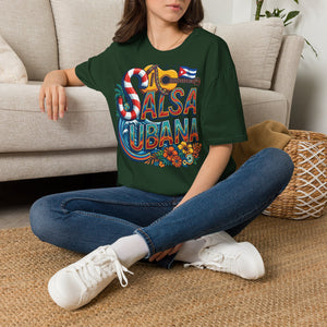 Salsa Cubana Social Dance Tee — Wallet-Friendly T-Shirt