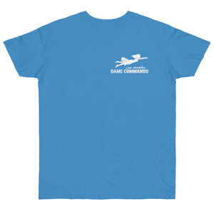Salsa Dame con Mambo T-Shirt — Funny 'Misshear to Dame Commando' Salsa Pun Tee