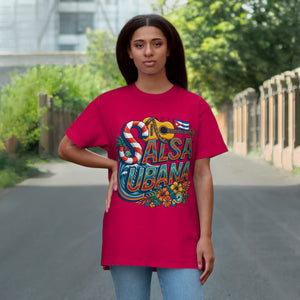 Salsa Cubana Dance T-shirt — Extra-Light Social Salsa Shirt