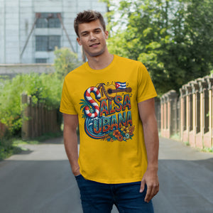 Salsa Cubana Dance T-shirt — Extra-Light Social Salsa Shirt