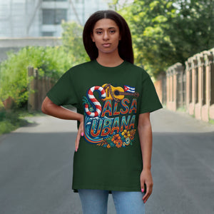 Salsa Cubana Dance T-shirt — Extra-Light Social Salsa Shirt