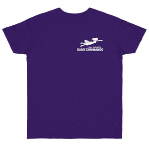 Salsa Dame con Mambo T-Shirt — Funny 'Misshear to Dame Commando' Salsa Pun Tee