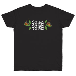 Salsa , hangszerek — salsa póló