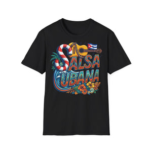 Salsa Cubana Social Dance Tee — Wallet-Friendly T-Shirt