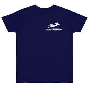 Salsa Dame con Mambo T-Shirt — Funny 'Misshear to Dame Commando' Salsa Pun Tee