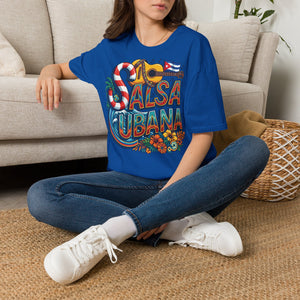 Salsa Cubana Social Dance Tee — Wallet-Friendly T-Shirt