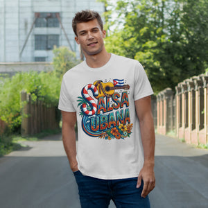 Salsa Cubana Táncos Póló — Extra-Könnyű Salsa Póló