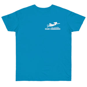 Salsa Dame con Mambo T-Shirt — Funny 'Misshear to Dame Commando' Salsa Pun Tee