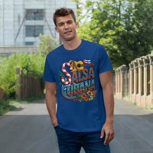 Salsa Cubana Dance T-shirt — Extra-Light Social Salsa Shirt