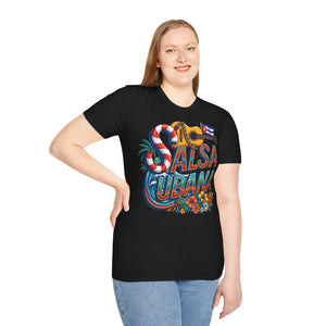 Salsa Cubana Social Dance Tee — Wallet-Friendly T-Shirt