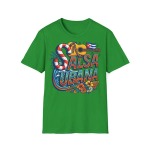 Salsa Cubana Social Dance Tee — Wallet-Friendly T-Shirt