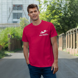 Salsa Dame con Mambo T-Shirt — Funny 'Misshear to Dame Commando' Salsa Pun Tee