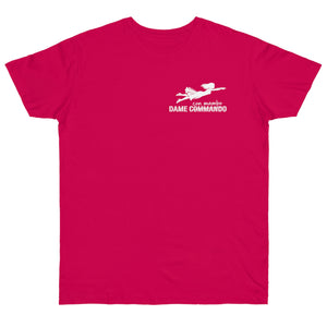 Salsa Dame con Mambo T-Shirt — Funny 'Misshear to Dame Commando' Salsa Pun Tee