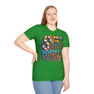 Salsa Cubana Social Dance Tee — Wallet-Friendly T-Shirt