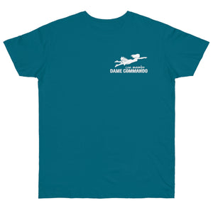 Salsa Dame con Mambo T-Shirt — Funny 'Misshear to Dame Commando' Salsa Pun Tee