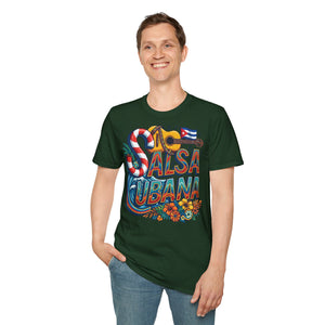 Salsa Cubana Social Dance Tee — Wallet-Friendly T-Shirt