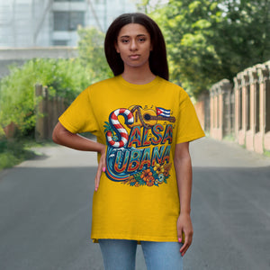Salsa Cubana Dance T-shirt — Extra-Light Social Salsa Shirt