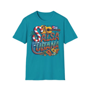 Salsa Cubana Social Dance Tee — Wallet-Friendly T-Shirt