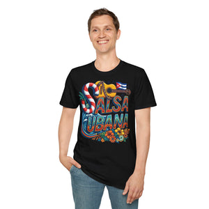 Salsa Cubana Social Dance Tee — Wallet-Friendly T-Shirt
