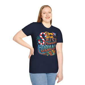 Salsa Cubana Social Dance Tee — Wallet-Friendly T-Shirt