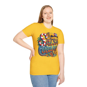 Salsa Cubana Social Dance Tee — Wallet-Friendly T-Shirt