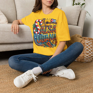 Salsa Cubana Social Dance Tee — Wallet-Friendly T-Shirt