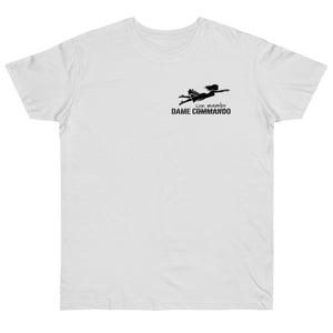 Salsa Dame con Mambo T-Shirt — Funny 'Misshear to Dame Commando' Salsa Pun Tee