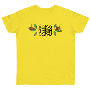 Salsa , hangszerek — salsa póló