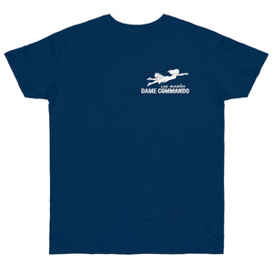 Salsa Dame con Mambo T-Shirt — Funny 'Misshear to Dame Commando' Salsa Pun Tee